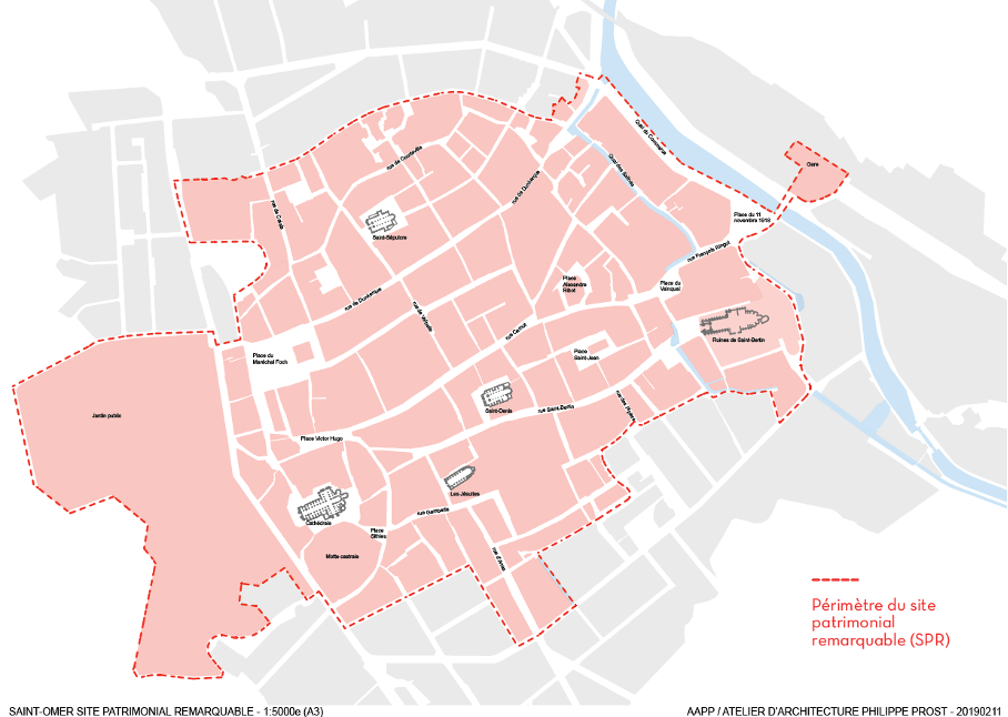 Périmètre du site patrimonial remarquable