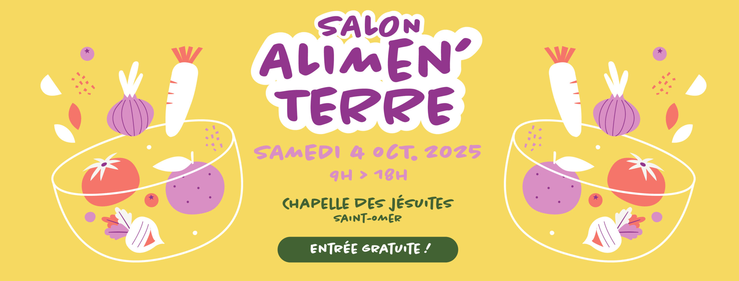 Salon de l’alimen’terre le 4 octobre 2025